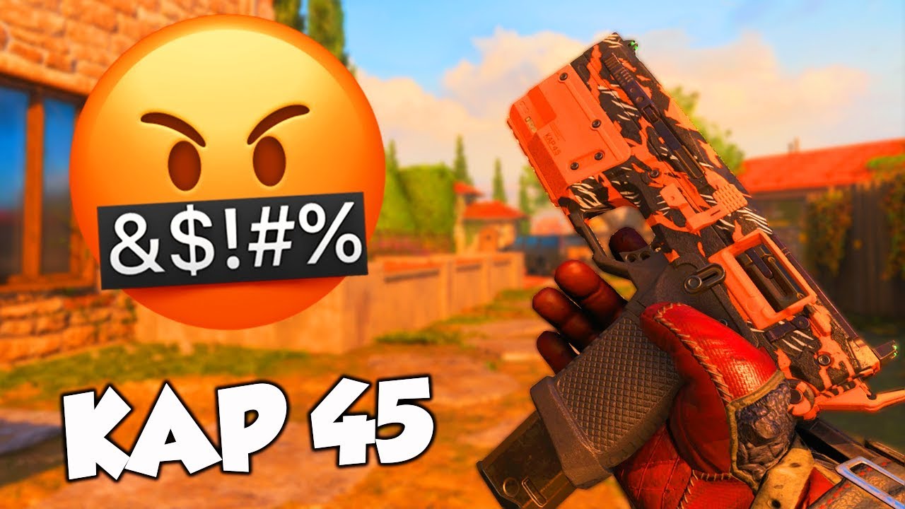 the KAP 45 MAKES PEOPLE RAGE in BLACK OPS 4!! 🤬 (New DLC Weapon!)