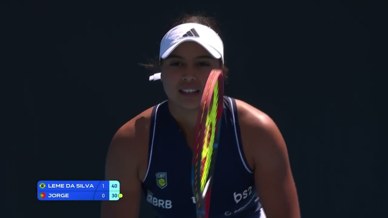 Nauhany Leme Da Silva (BRA) vs Matilde Jorge (POR) // 7-5 6-4 // Billie Jean King Cup // Play-Offs