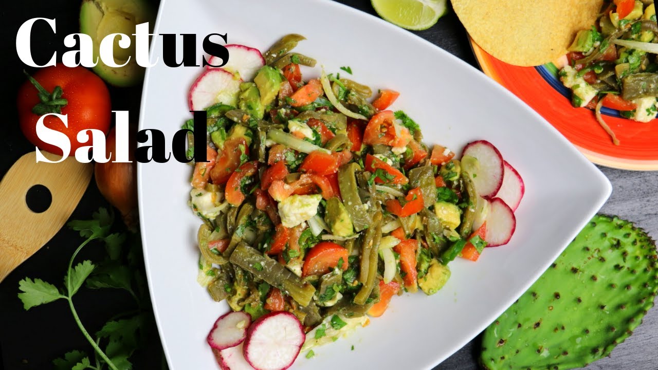 How to Make Fresh Mexican Cactus Salad