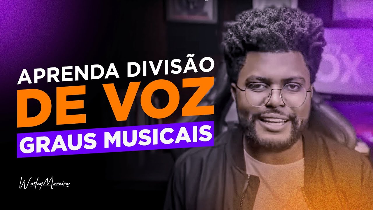Aprenda Divisão de Voz - Graus Musicais