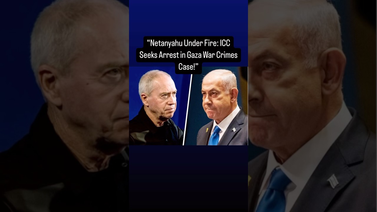 &ldquo;Netanyahu Under Fire: ICC Seeks Arrest in Gaza War Crimes Case!&rdquo;#israel #gaza #russia #iran #usa