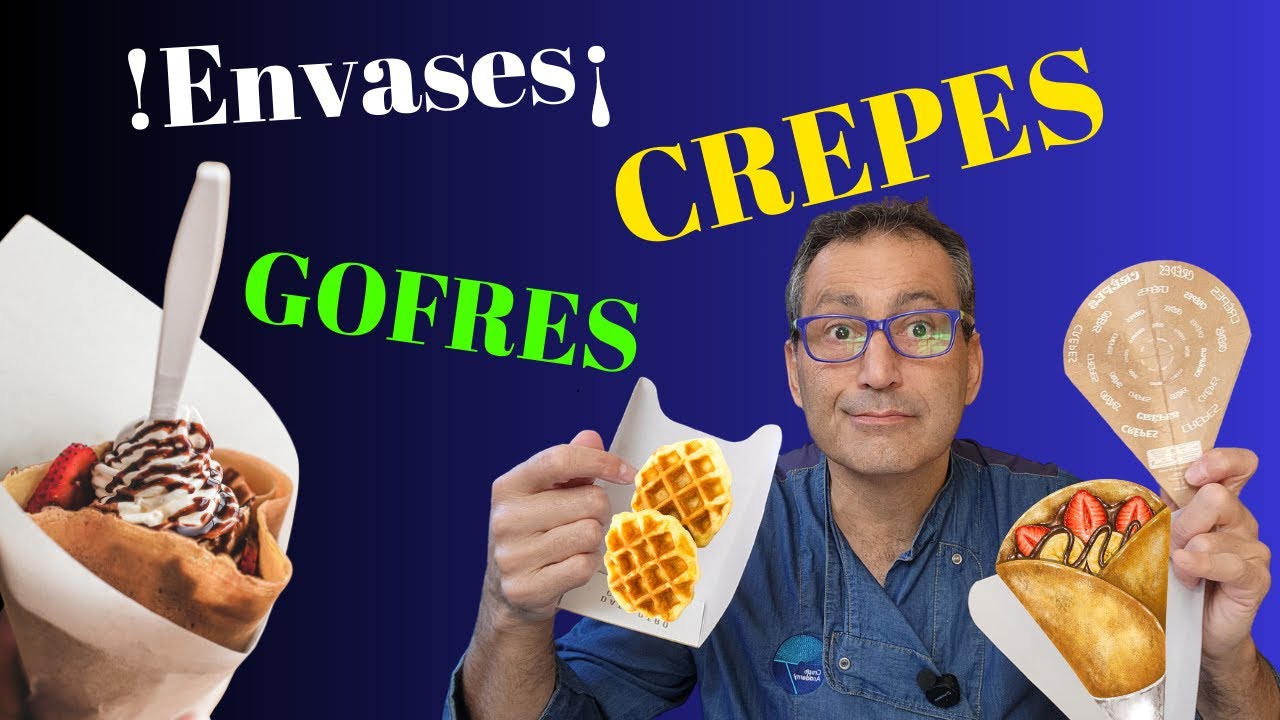 ENVASES  para CREPES y GOFFRES para llevar | Crepe Academy