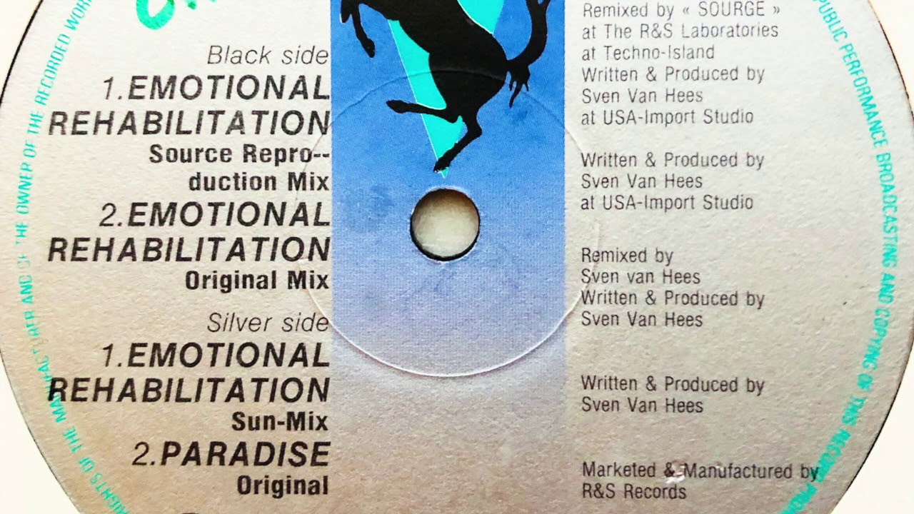 Sven Van Hees • Emotional Rehabilitation (Sun Mix) (1992)