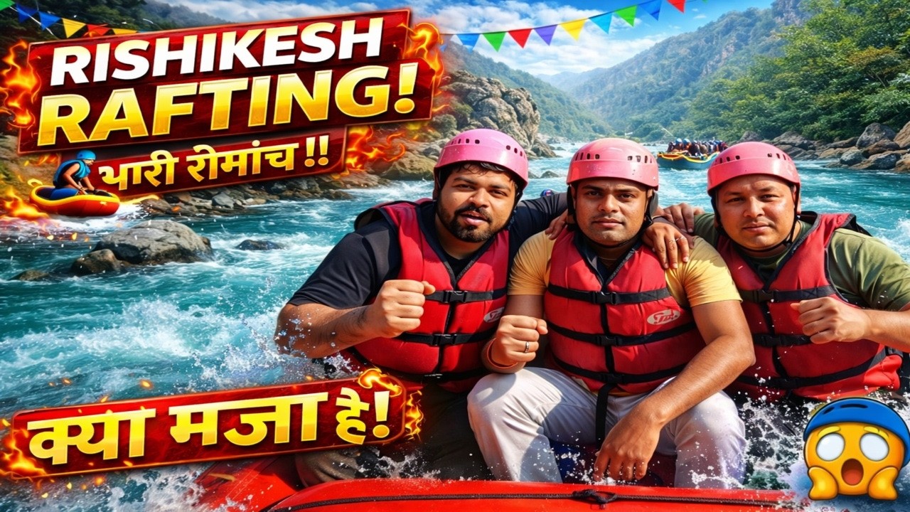 Rishikesh Rafting 2026 🌊 | Zindagi Ka Sabse Dangerous Adventure! 😱#RishikeshRafting #RishikeshVlog