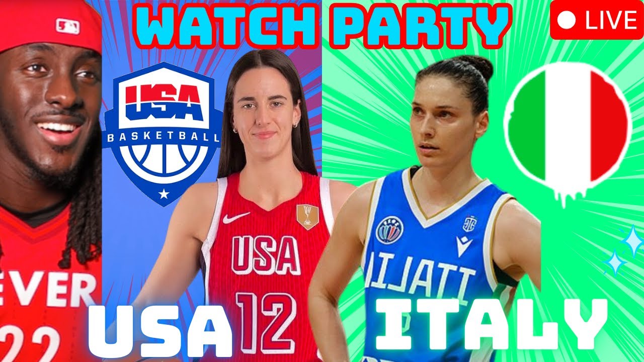 TEAM USA VS ITALY LIVE WATCH PARTY