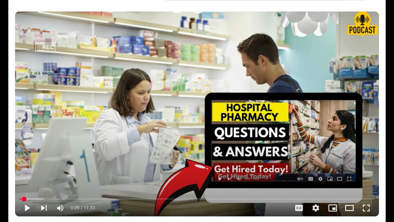 Hospital Pharmacy Interview Questions and Answers | How To Ace Your Interview Successfully
