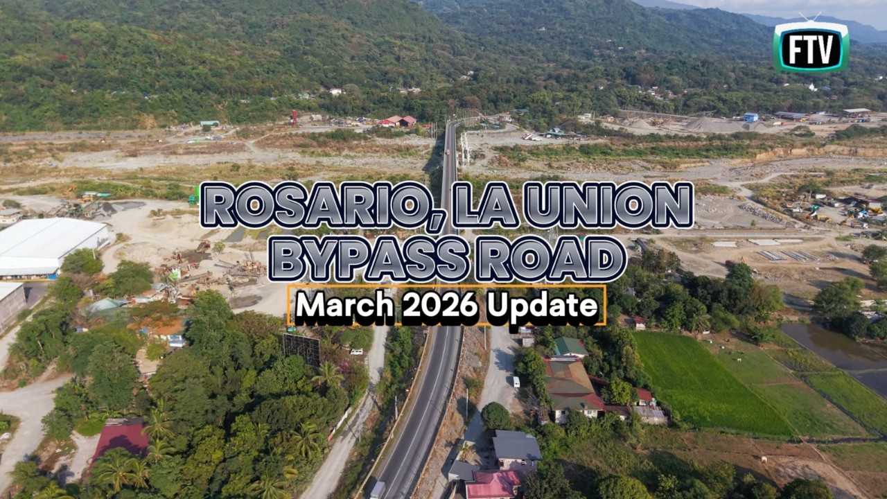 Rosario, La Union Bypass Road Construction 🚧 | Traffic Relief & Faster Travel Soon