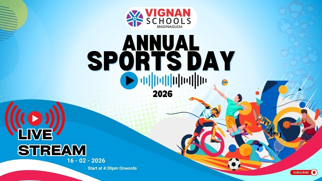 LIVE | Annual Sports Day 2026 | Vignan School Madinaguda | Vignan Schools Hyderabad