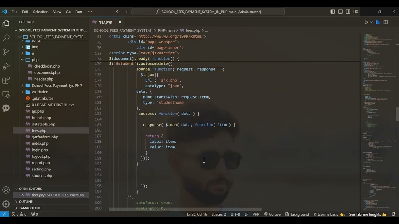 School Fees Payment Management System In PHP/MYSQL