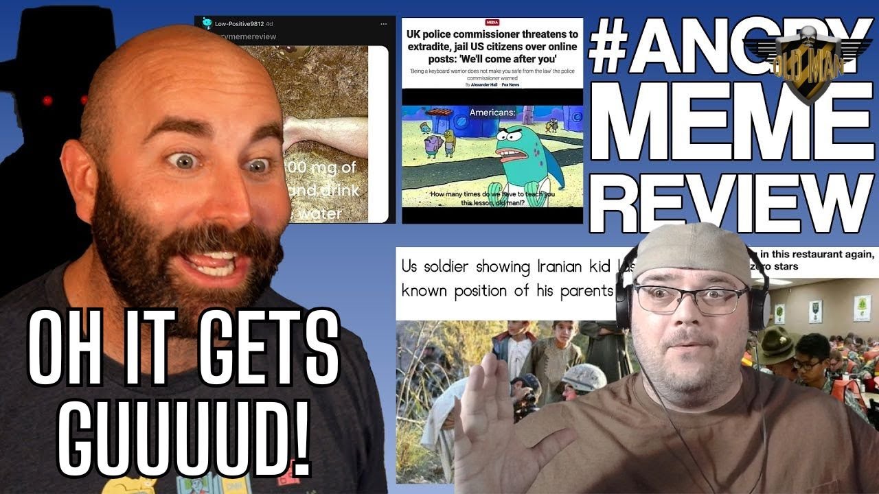 A Foot Shouldn't Look Like That - Angry Meme Review from Angry Cops - Reaction