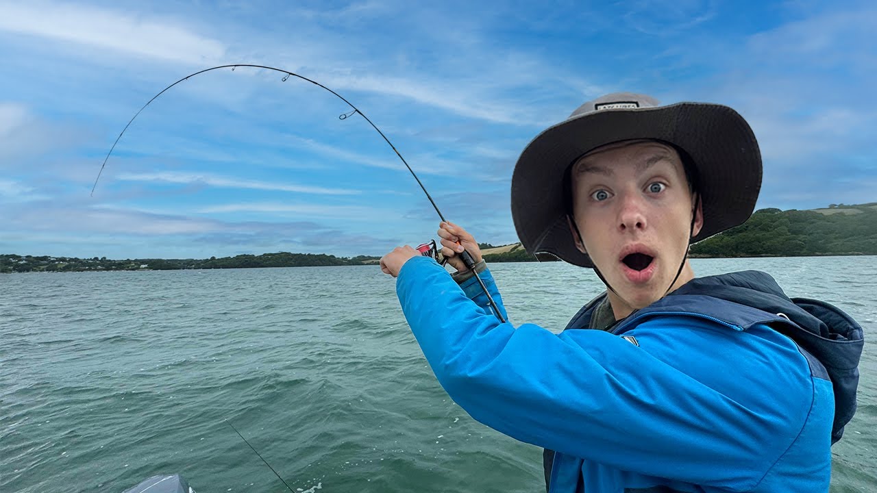SMALL ROD vs BIG FISH | RARE CATCH and Livebait in Cornwall | The Fal Anglers