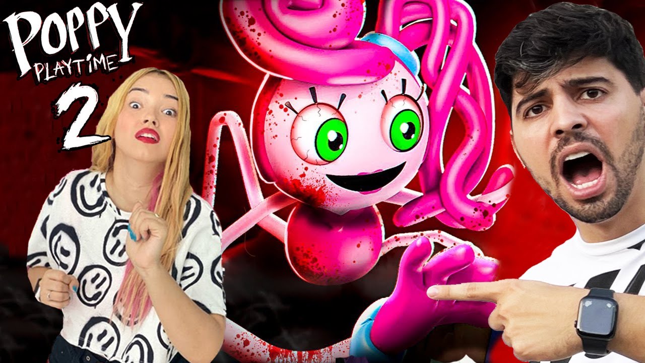TENTAMOS FUGIR DA MOMMY LONG LEGS NO ROBLOX !! (POPPY PLAYTIME CAPÍTULO 2)