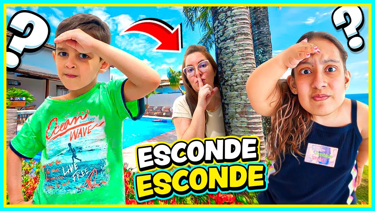 Esconde - Esconde EXTREMO em uma Casa GIGANTE - Crescendo com JP
