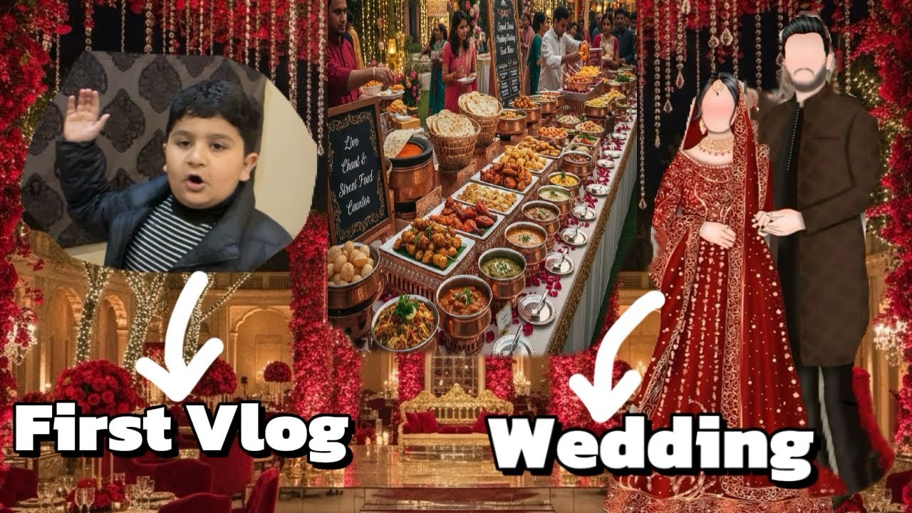First Vlog?|Wedding day!
