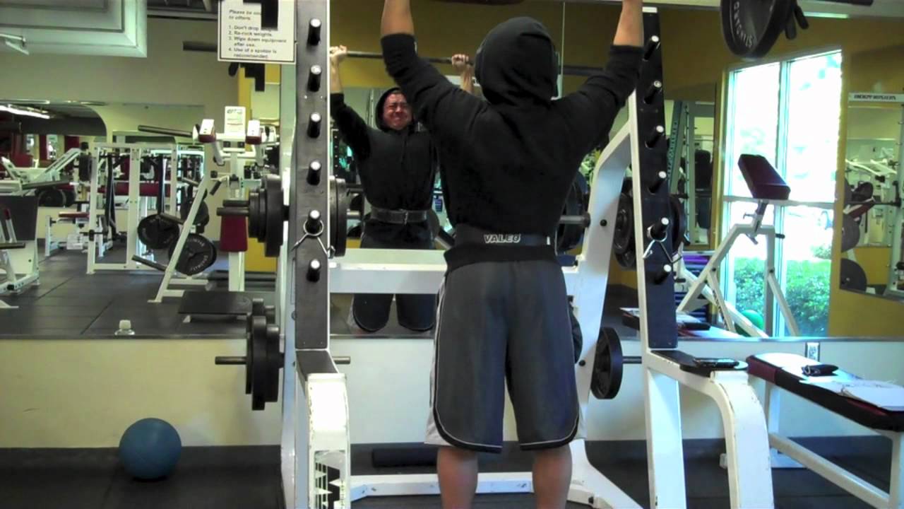 195 lbs Military Press - 5/3/1- Month 4 Week 3 - 11/12/11 (vlog #51)