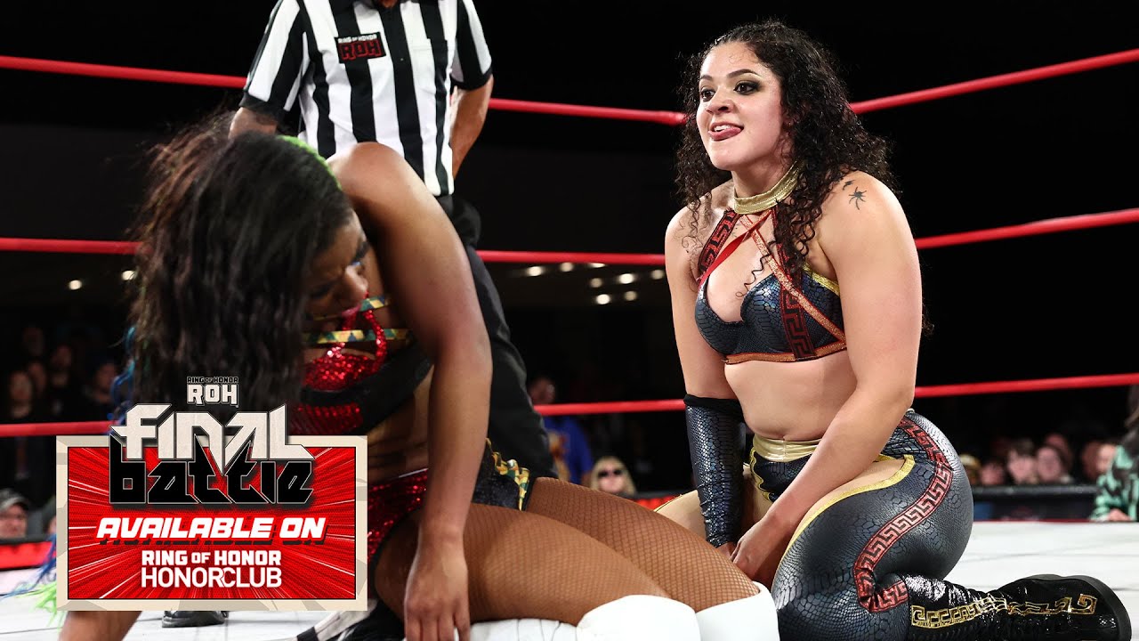 Athena vs Persephone: ROH Women's World Title MATCH HIGHLIGHTS | ROH Final Battle 2025