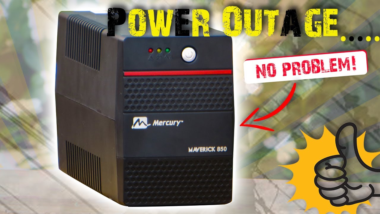 How to protect your Desktop from Power Surges (Ft. Mercury Maverick 850)