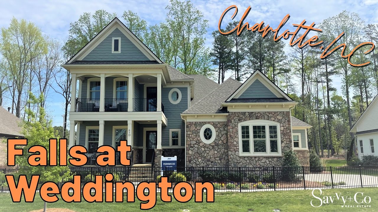 Charlotte, NC | Falls at Weddington by Jones Homes | Fernwood Floorplan | 4600 SF | House Tour