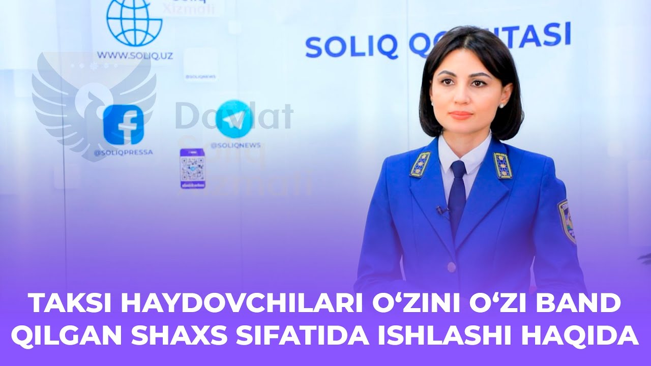 Taksi haydovchilari oʻzini oʻzi band qilgan shaxs sifatida ishlashda davom etishlari mumkin