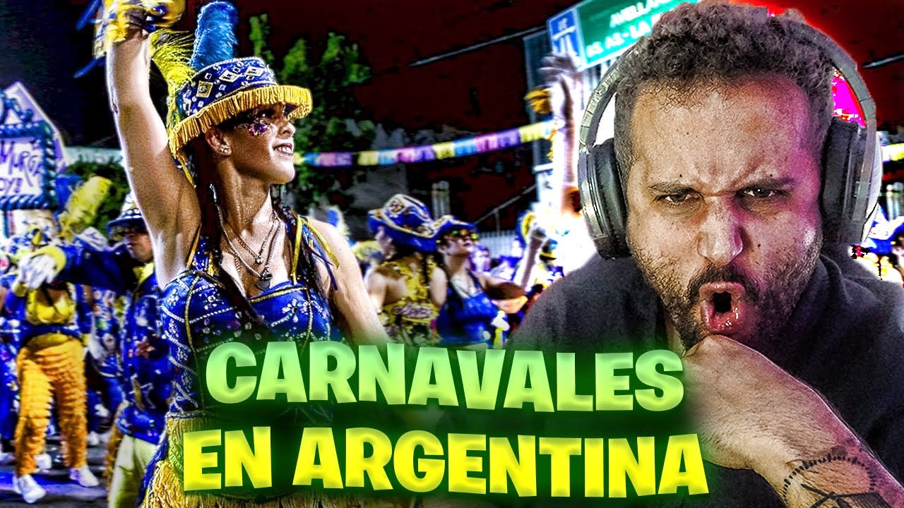 ESPAÑOL REACCIONA a LOS CARNAVALES DE ARGENTINA (Buenos Aires, Gualeguaychú, jujuy)