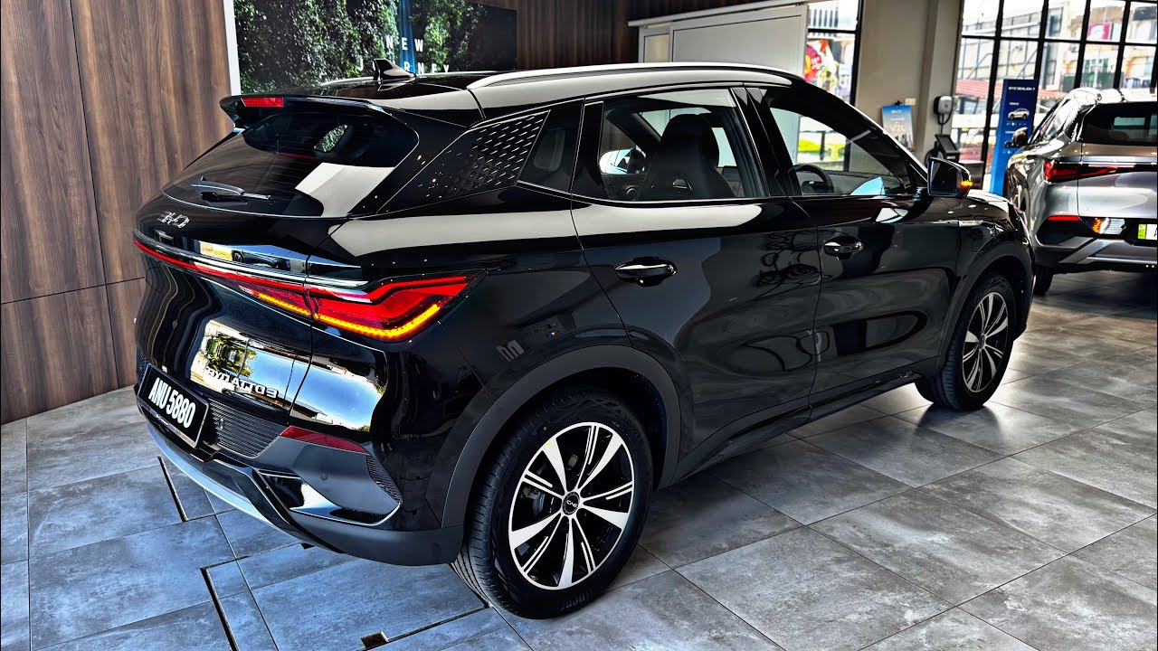 (2025) New BYD Atto 3 Ultra Cosmos Black Color | Perfected Electric Car! Walkaround in 4k