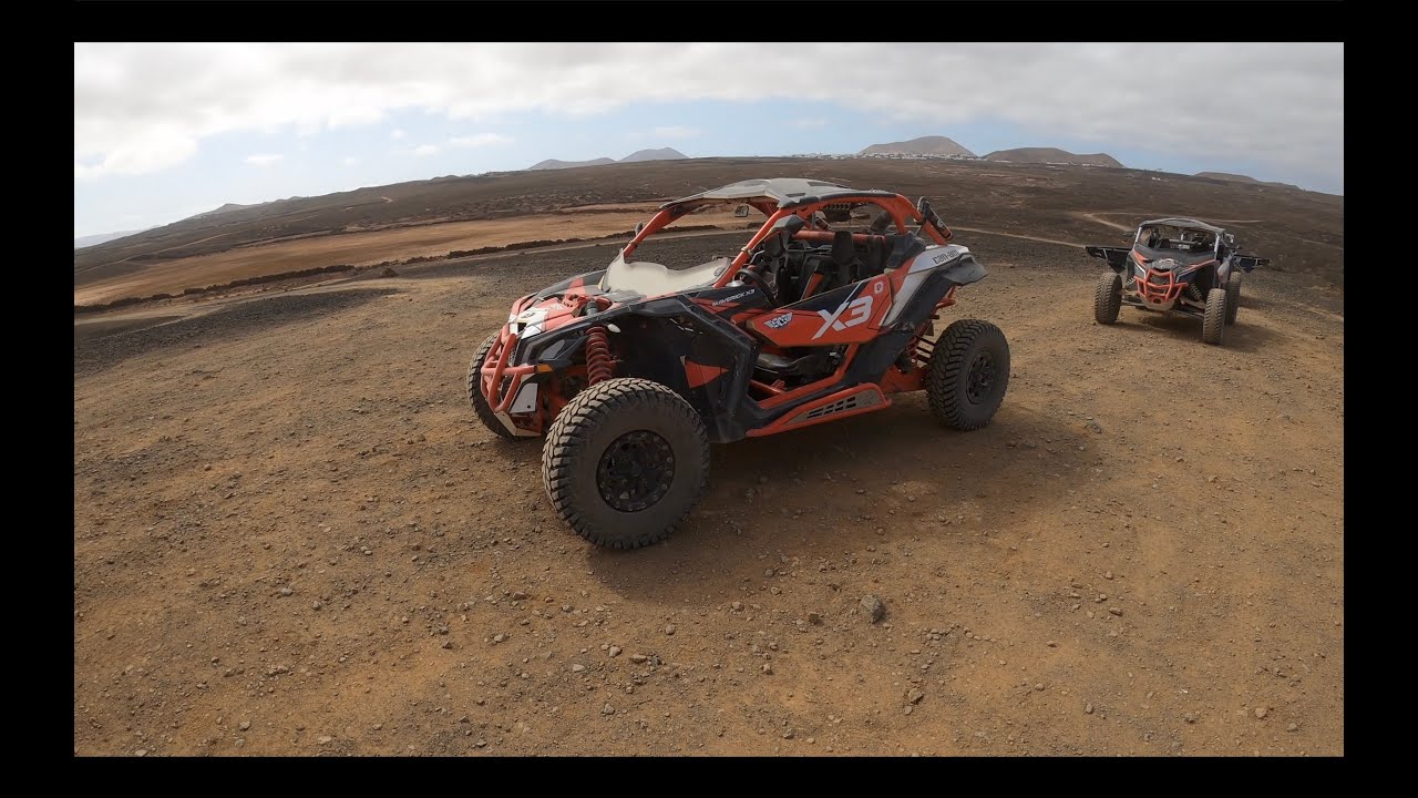Conquering the Volcanic Frontier: Can-Am Buggy Adventure in Lanzarote
