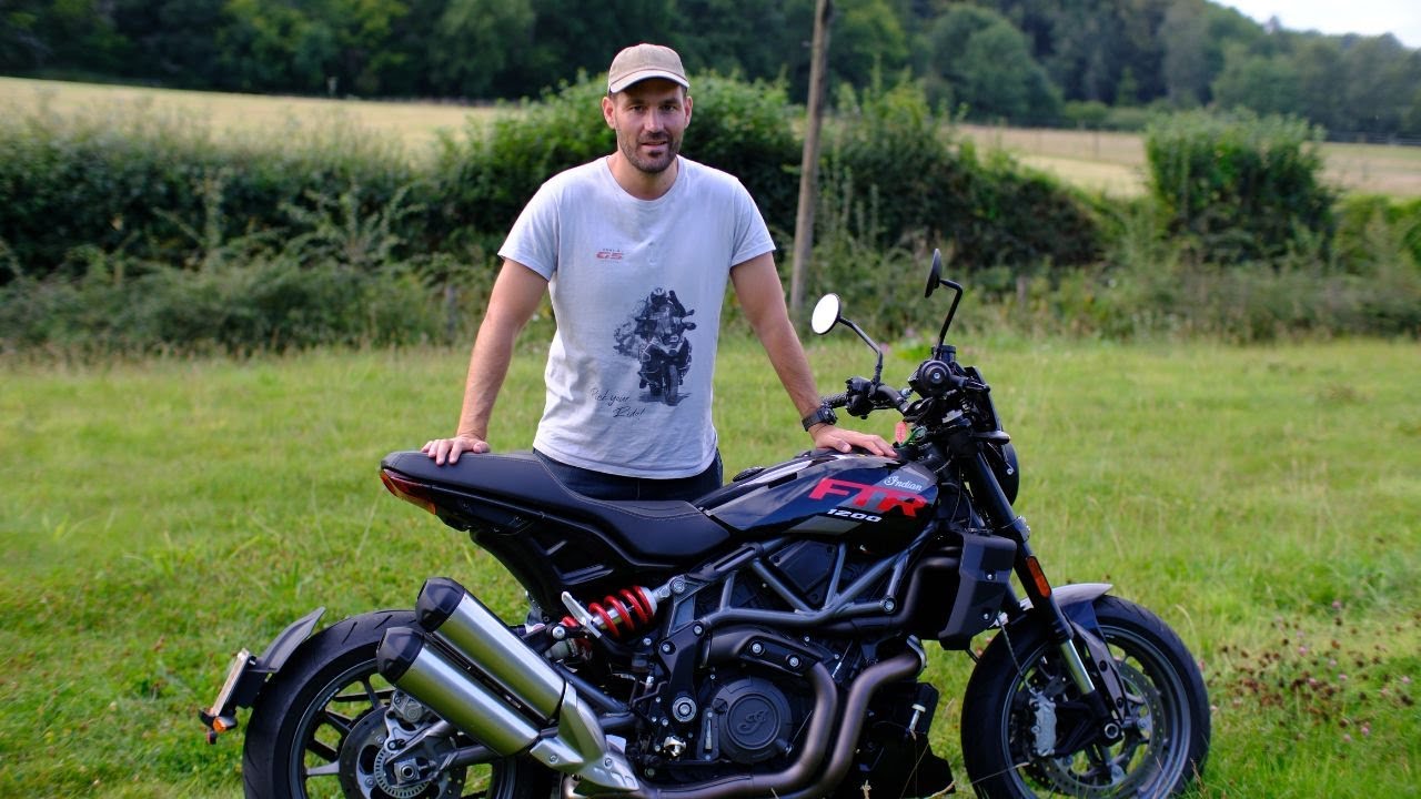 Indian FTR1200 ‖ Представьте себе Стива Маккуина на Exocet...