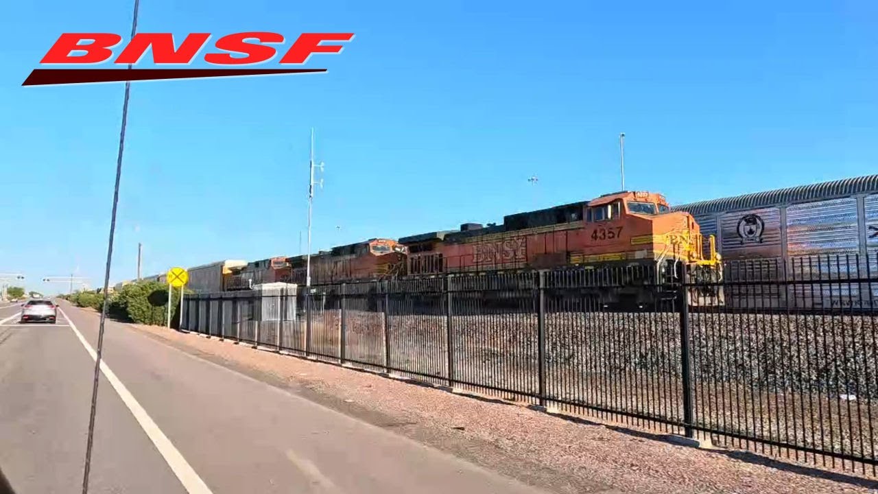 Rail Road Action Along Grand Avenue
