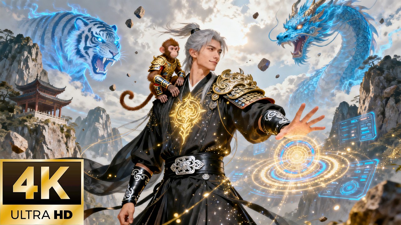 【NEW】Near Death,He Unlocks Investment Reward System.One Investment in Divine Monkey Makes Him a God!