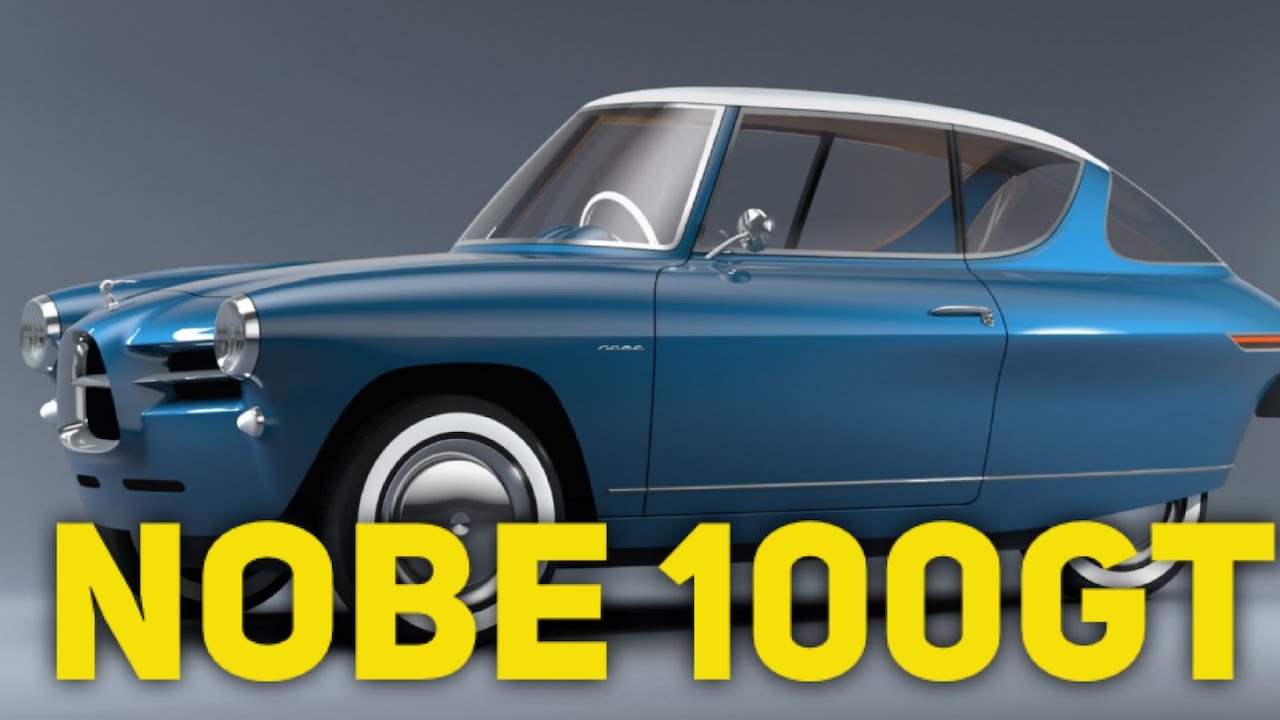 The Nobe 100GT Electric Retro Three Wheeler