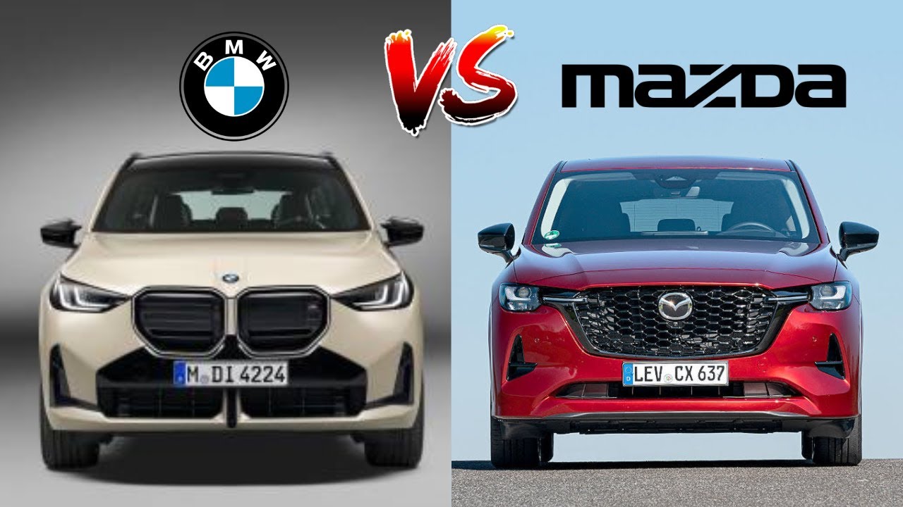 2026 BMW X3 PHEV vs 2026 Mazda CX-60 PHEV | Plug-in Hybrid SUV Comparison