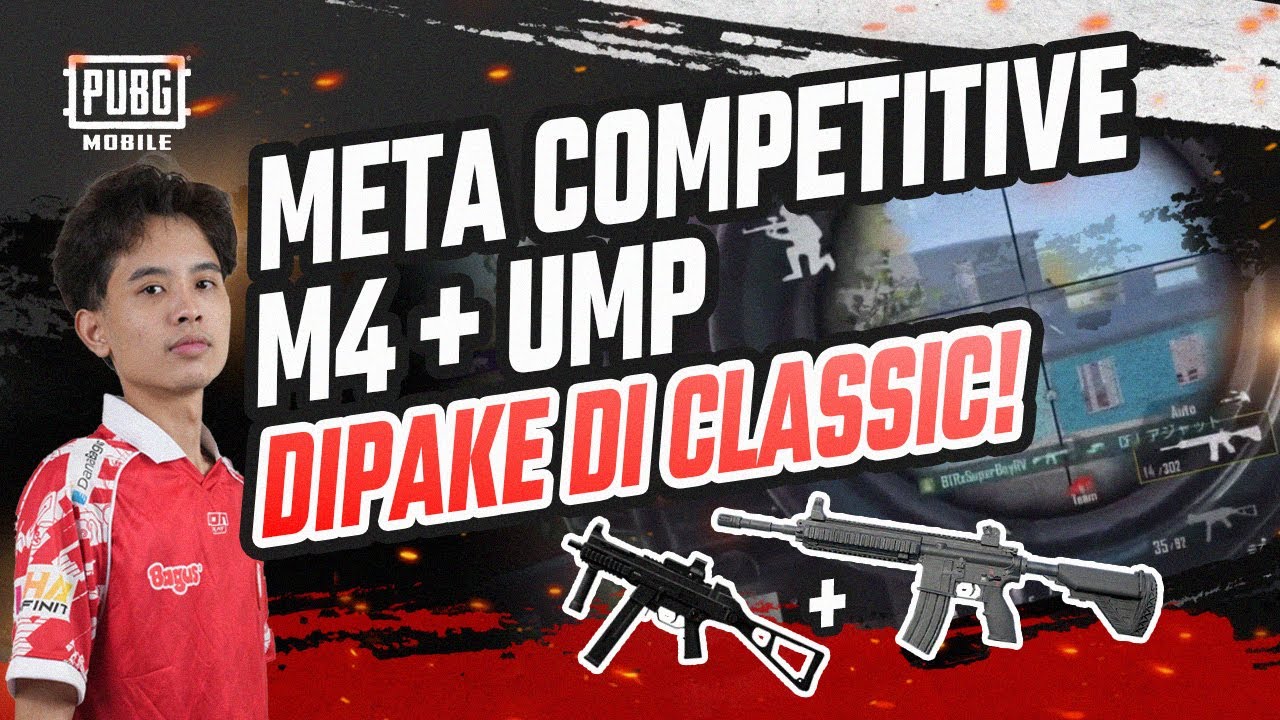 CLASSIC WITH M4 + UMP = OVER POWER !! - UHIGH PUBG MOBILE