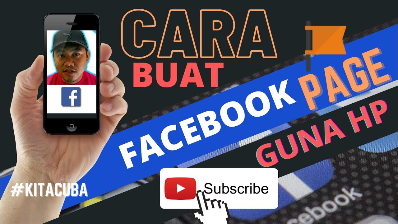 CARA BUAT FB PAGE | GUNA HP | TAK SAMPAI 5 MINIT | TIPS MUDAH | (EP08)
