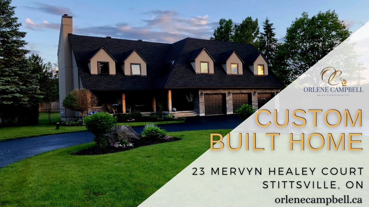 CUSTOM BUILT HOME IN STITTSVILLE ONTARIO