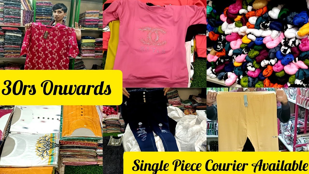Rs.30/- Bangalore Manufacturing & Wholesale Dealers Kurtis,Leggings Shop Single Piece Courier Avail