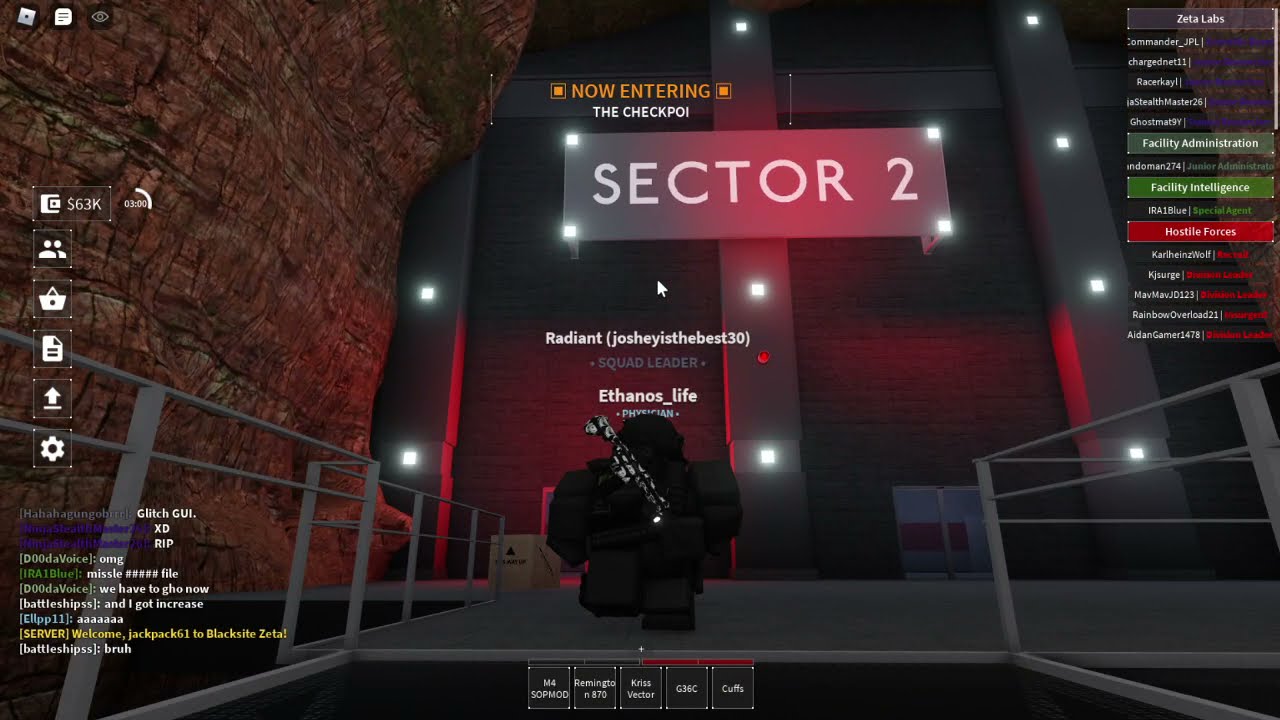 Blacksite Zeta Hostile Missile Strike...