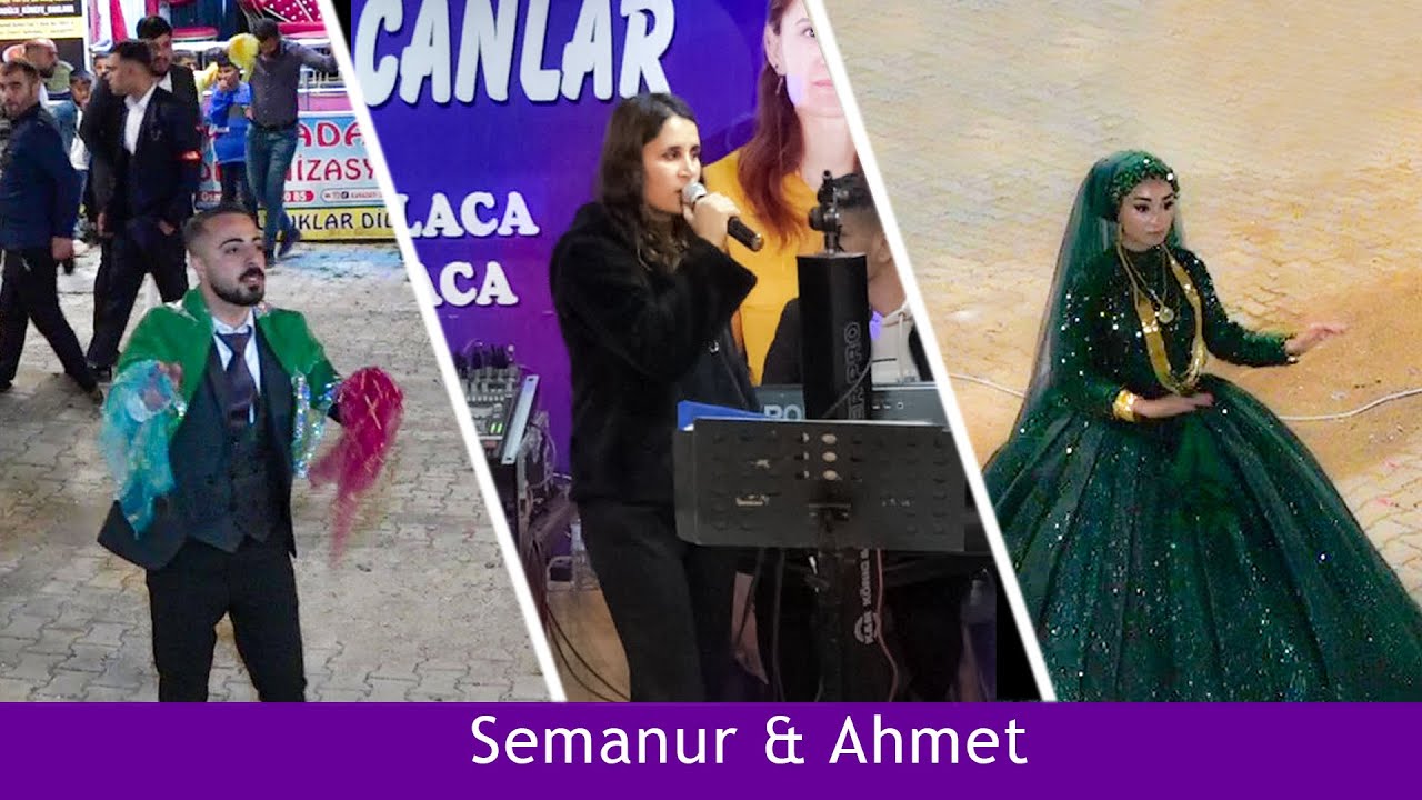 GRUP ÖZCANLAR - NURCAN ALACA -YAVUZELİ SÜLEYMAN OBASI KÖYÜ - SEMANUR  & AHMET  KINA MERASİMİ