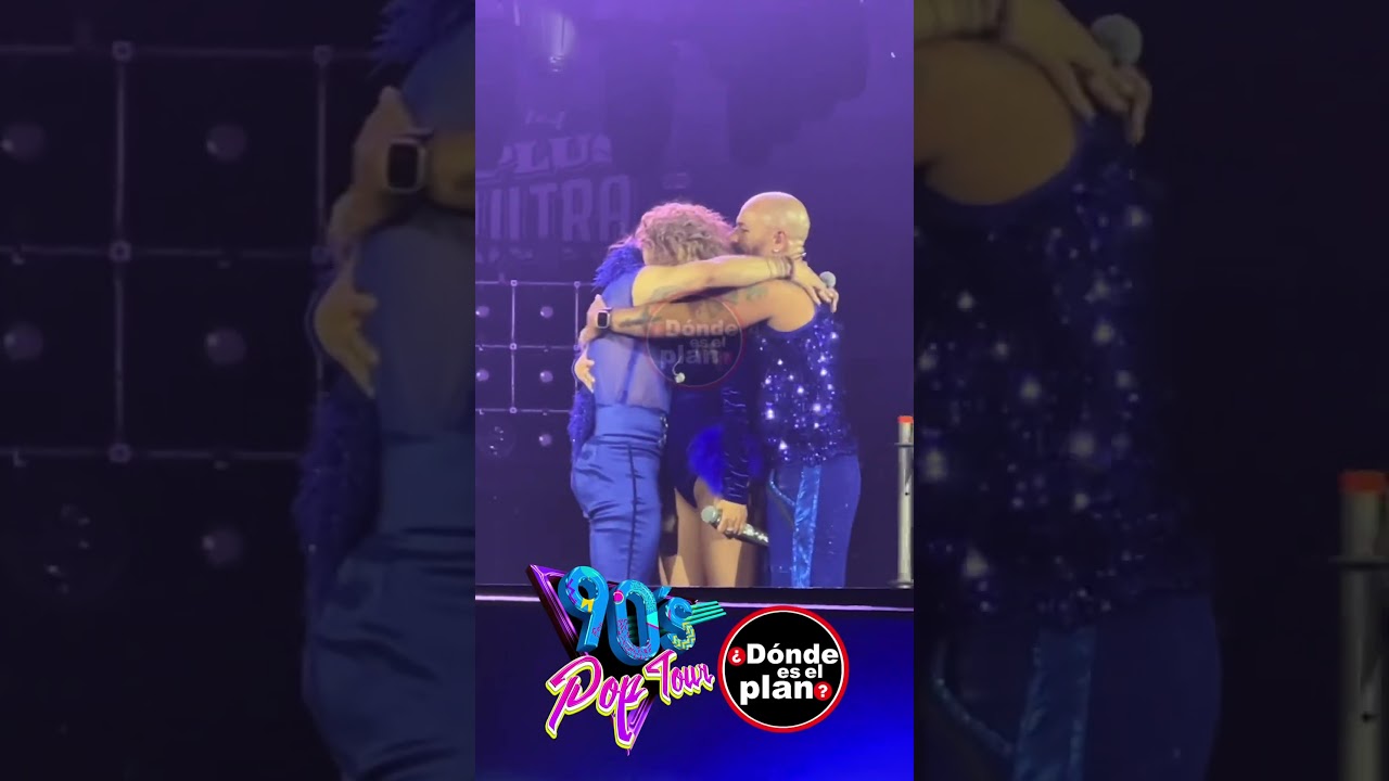 Daniela Mag&uacute;n de Kabah llora en pleno escenario del 90s Pop Tour en la &uacute;ltima Arena CDMX