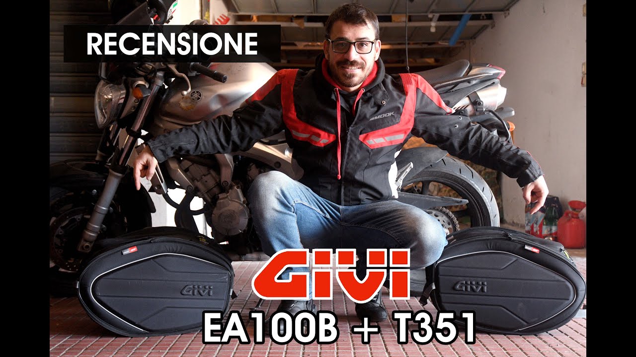 Recensione Borse Morbide Givi EA100B+T351 per Yamaha FZ6 600cc