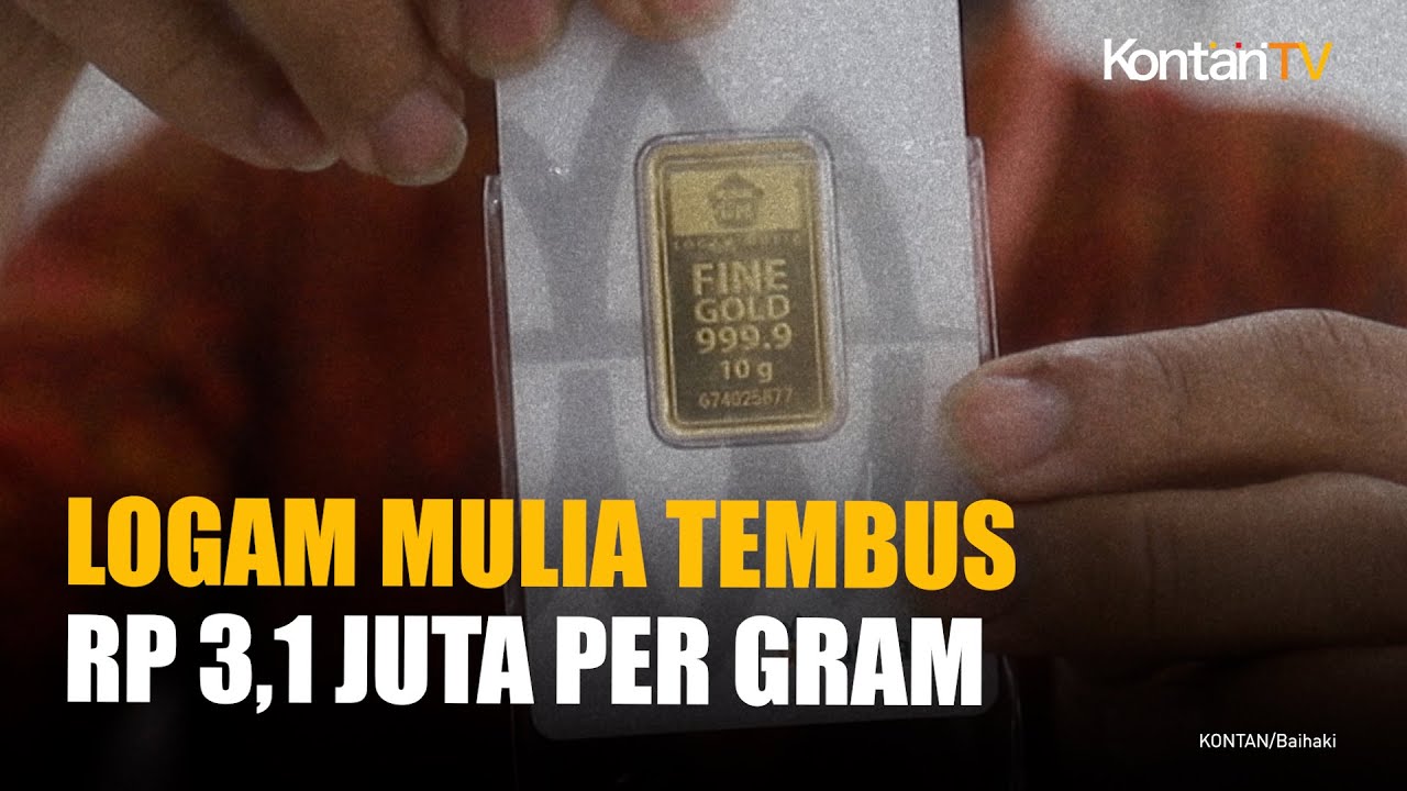 Meroket Naik Rp 165.000 Per Gram! Cek Detail Harga Emas Antam Logam Mulia Hari Ini
