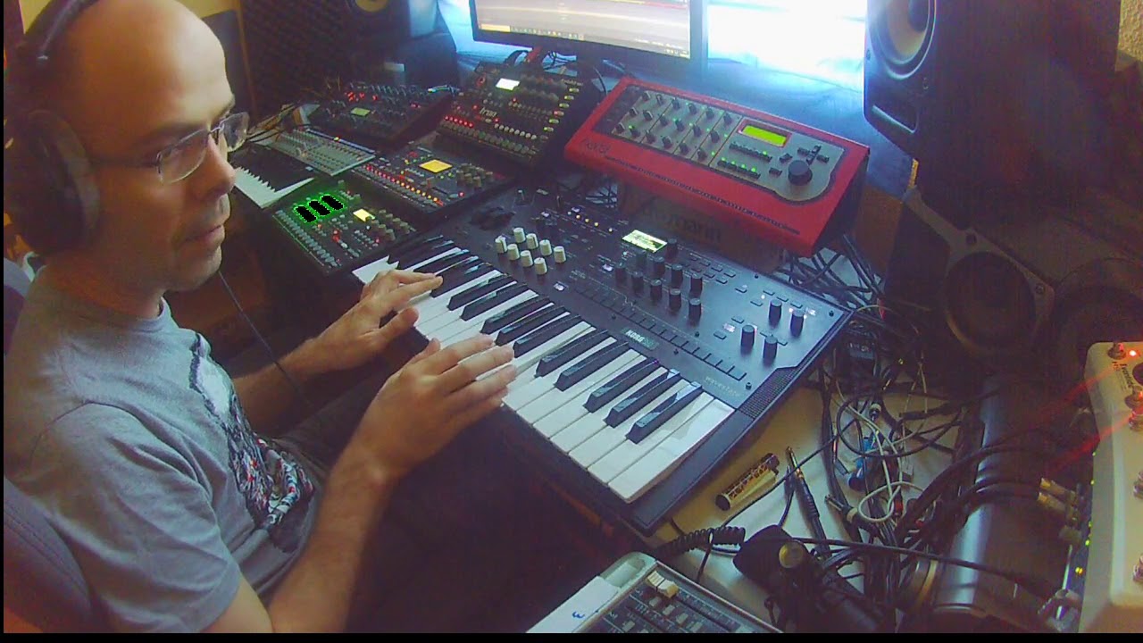 KORG WAVESTATE  pads , seq, drones,  ambient