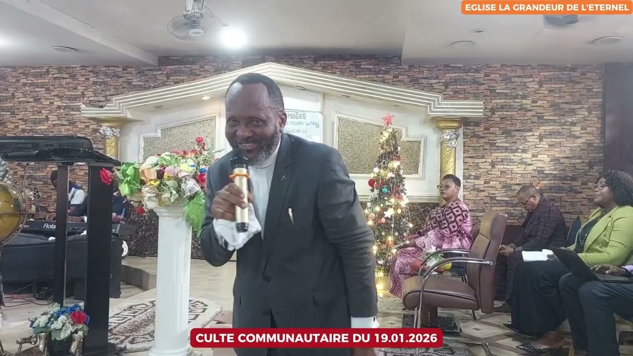 CULTE COMMUNAUTAIRE 2026 || LE CHRETIEN, AUTEL VIVANT || Pasteur Marcelin NGALULA MULOMBA - PART 2