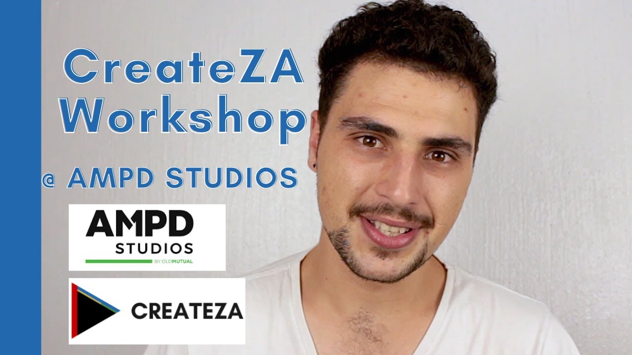 CreateZA Creator Workshop - AMPD creator studios, New Town Joburg