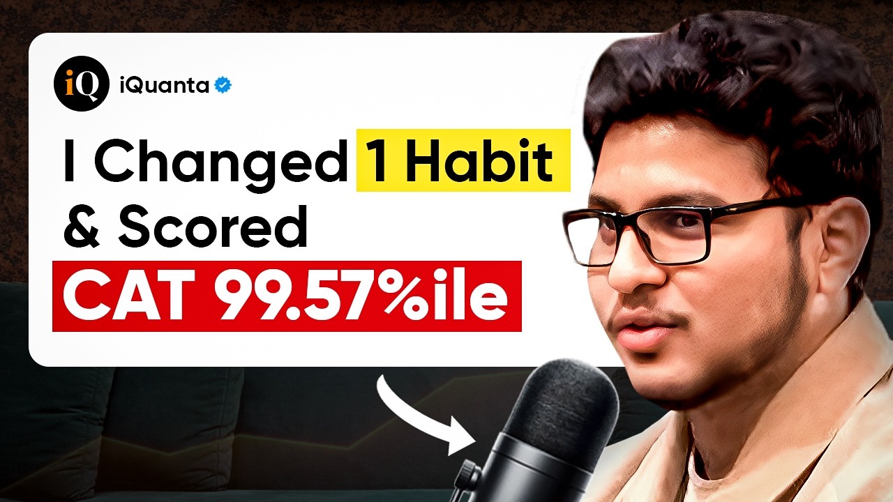 How I Scored 99.57 Percentile in CAT | VARC Strategy, Mocks & Reading Sources
