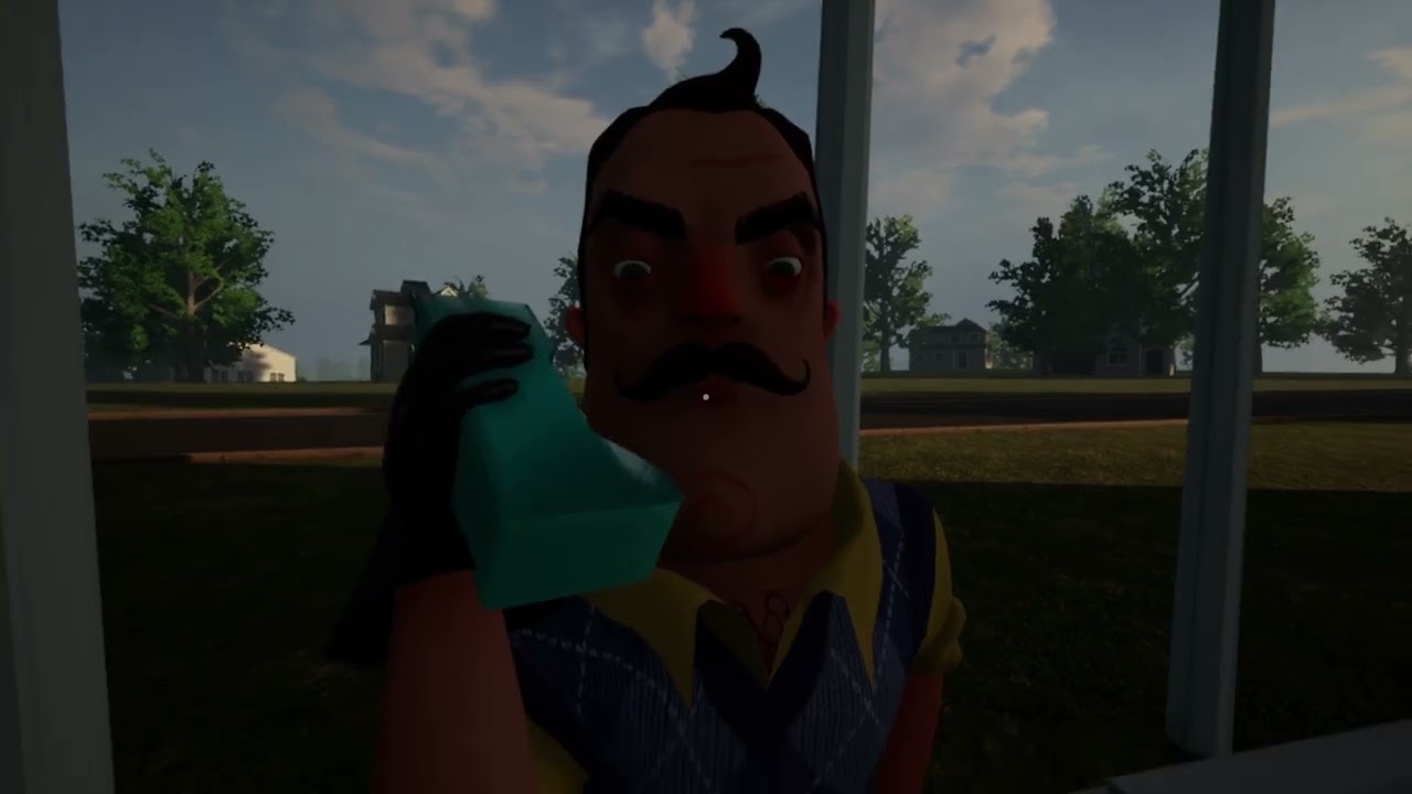Sąsiad znów oszalał i zamknął dzieci w piwnicy? ,,HELLO NEIGHBOR ALTERNATIVE REALITY''