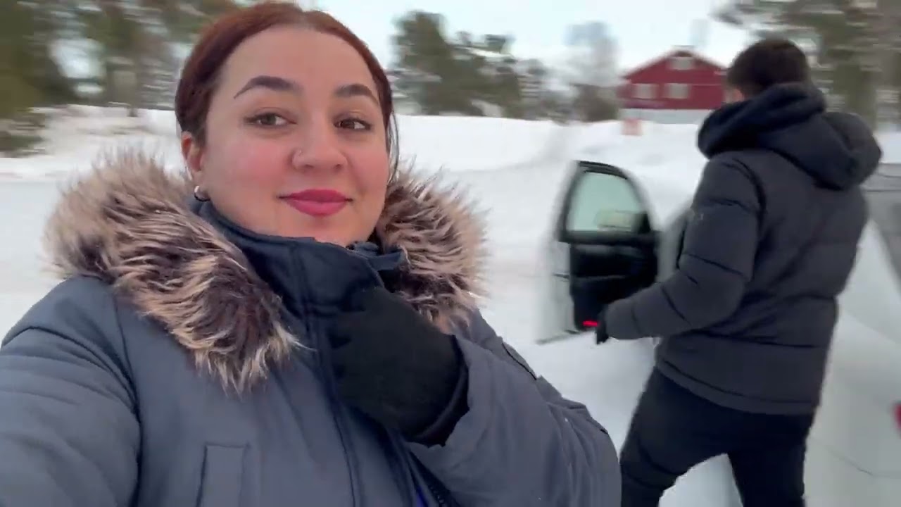 #vlog #snow #family #2024 #outdoors #kurdish                  KURDISH/VLOG-åker skridskor