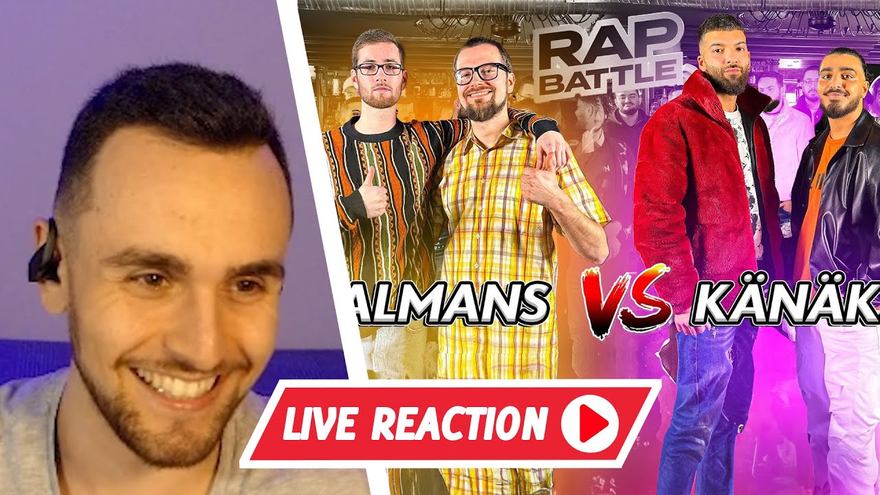 STARKES BATTLE ⚡ALMANS vs KÄNÄKS (Rapbattle) 🔴 REACTION