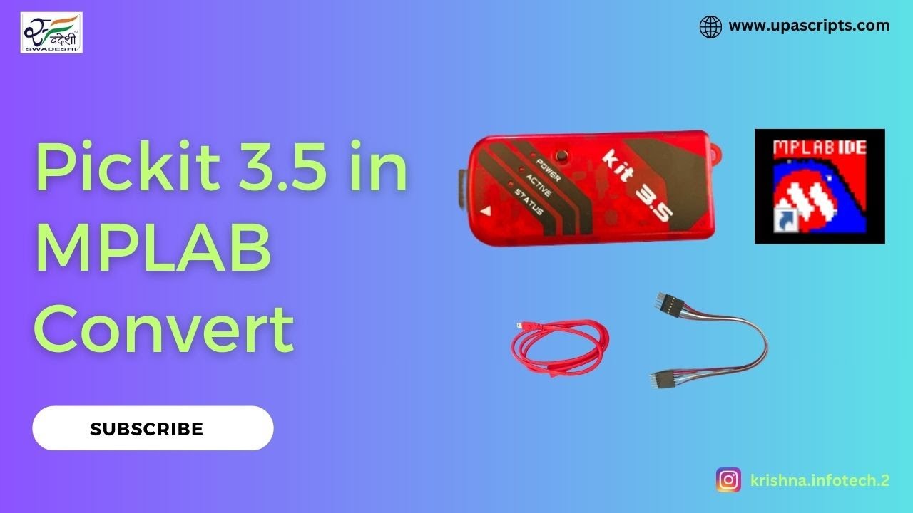 PickIt3.5 in MPLAB Convert