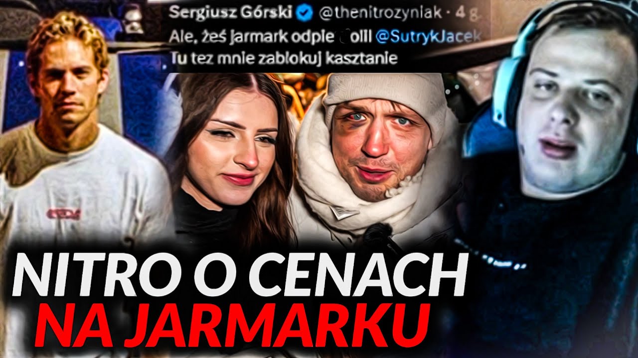 NITRO - CENY NA JARMARKU, PAUL WALKER, PASUT, DONEJTY W SEJMIE