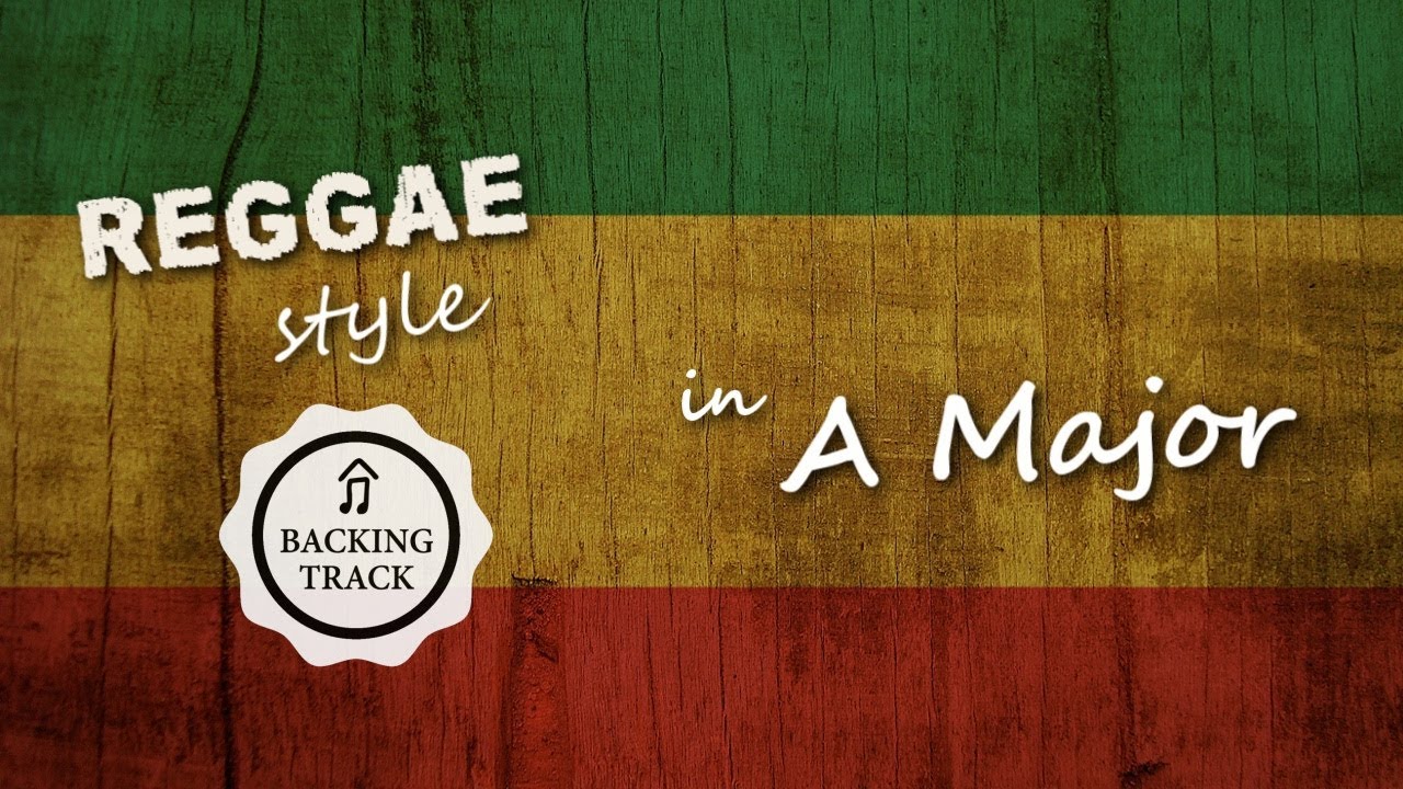 Acoustic Reggae Backing Track in A